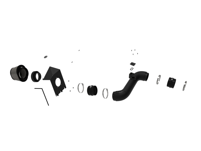 aFe Magnum FORCE Stage-2 Pro DRY S Intake System 11-15 GM Diesel Trucks V8 6.6L (td) LML aFe Cold Air Intakes  AXOPROS