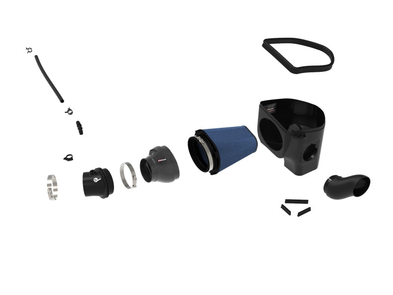 aFe Magnum Force Stage-2 Track Series Carbon Fiber AIS w/ Pro 5R Media - 18 Dodge Challenger V8-6.2L aFe Cold Air Intakes  AXOPROS