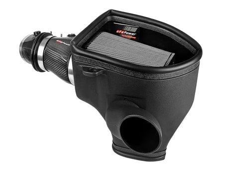 aFe Magnum Force Stage-2 Track Series Carbon Fiber AIS w/Pro Dry S Media-18 Dodge Challenger V8-6.2L aFe Air Filters - Universal Fit  AXOPROS