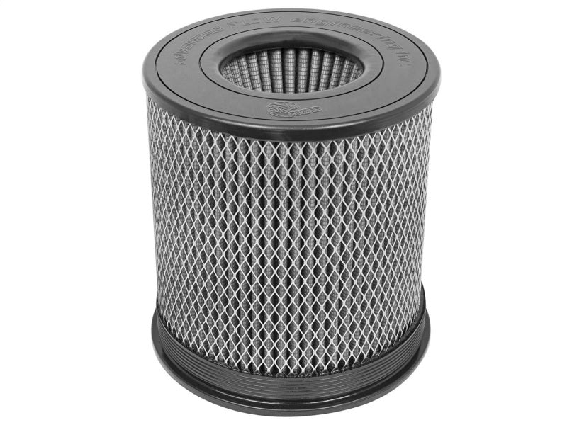 aFe MagnumFLOW Air Filter Pro DRY S 6in Flange x 8 1/8in Base/Top (INV) x 9in H aFe Air Filters - Universal Fit  AXOPROS