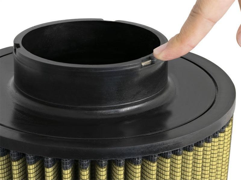 aFe MagnumFLOW Air Filters UCO PG7 A/F PG7 4F x 8-1/2B x 8-1/2T x 11H aFe Air Filters - Drop In  AXOPROS