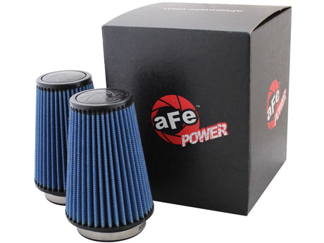 aFe MagnumFLOW IAF PRO 5R EcoBoost Stage 2 Replacement Air Filter 3-1/2F x 5B x 3-1/2T x 7H x 1 FL aFe Air Filters - Universal Fit  AXOPROS