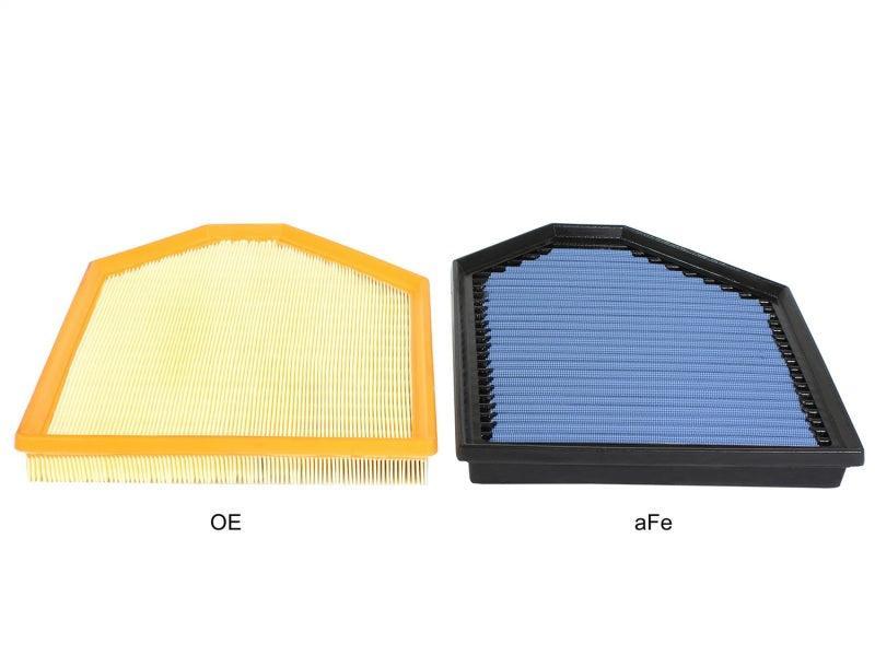 aFe MagnumFLOW OEM Replacement Air Filter PRO 5R 11-16 BMW X3 xDrive28i F25 2.0T aFe Air Filters - Drop In  AXOPROS