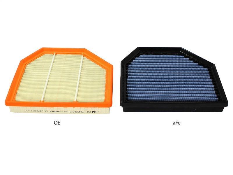 aFe MagnumFLOW OEM Replacement Air Filter PRO 5R 2015 BMW M3/M4 (F80/F82) 3.0L S55 (tt) Qty. 2 aFe Air Filters - Drop In  AXOPROS