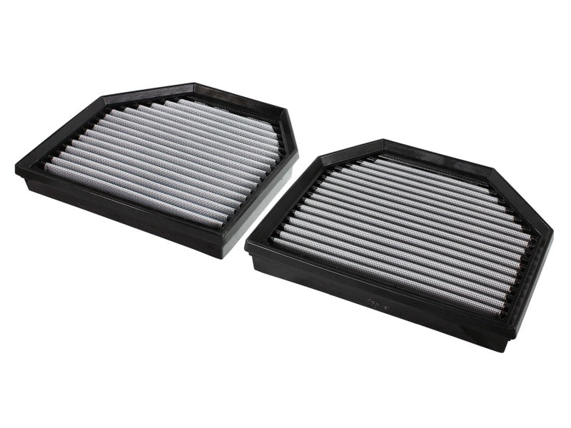 aFe MagnumFLOW OEM Replacement Air Filter PRO Dry S 2015 BMW M3/M4 (F80/F82) 3.0L S55 (tt) Qty. 2 aFe Air Filters - Drop In  AXOPROS