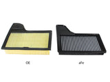 aFe MagnumFLOW OEM Replacement Air Filter PRO Dry S 2015 Ford Mustang L4 / V6 / V8 aFe Air Filters - Drop In  AXOPROS
