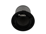 aFe MagnumFLOW Pro DRY S Universal Air Filter 4in F x 6.5n B x 6.5in T (Inv) x 8in H aFe Air Filters - Universal Fit  AXOPROS