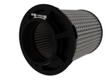 aFe MagnumFLOW Pro DRY S Universal Air Filter 4in F x 6.5n B x 6.5in T (Inv) x 8in H aFe Air Filters - Universal Fit  AXOPROS