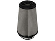 aFe MagnumFLOW Pro DRY S Universal Air Filter 4in F x 6in B x 4in T (Inv) x 8in H aFe Air Filters - Universal Fit  AXOPROS