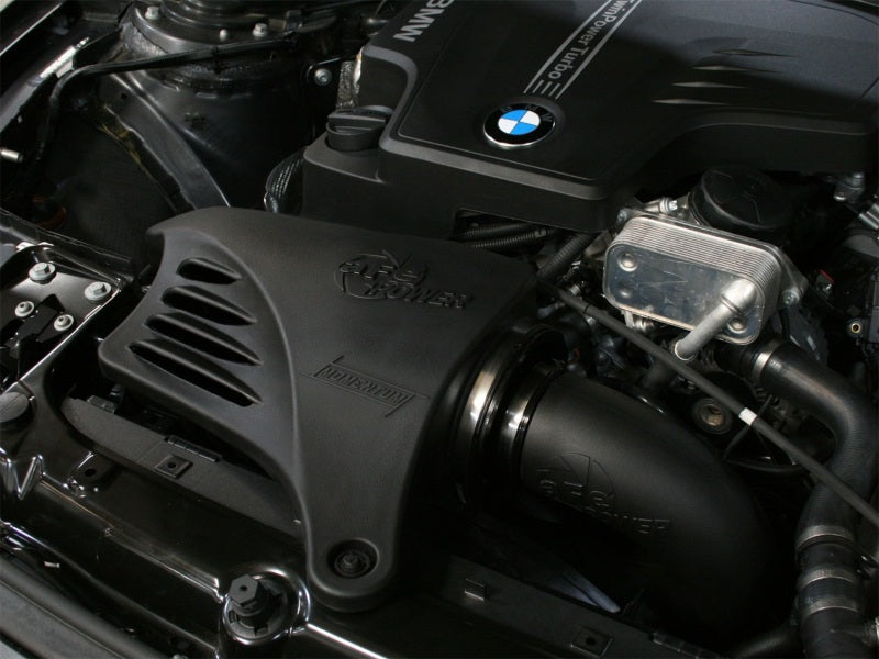 aFe MagnumFORCE Intake Stage-2 Si Pro Dry S BMW 328i (F30) 2012-15 L4 2.0L Turbo N20 aFe Cold Air Intakes  AXOPROS