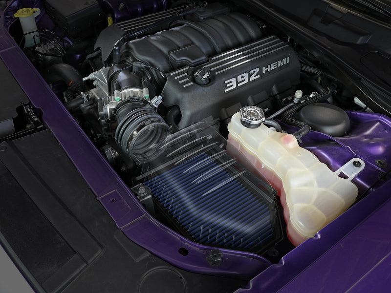 aFe MagnumFORCE Intake Super Stock Pro 5R Media Dodge Challenger 15-20 V6-3.6L/V8-5.7L/6.4L/6.2L aFe Cold Air Intakes  AXOPROS