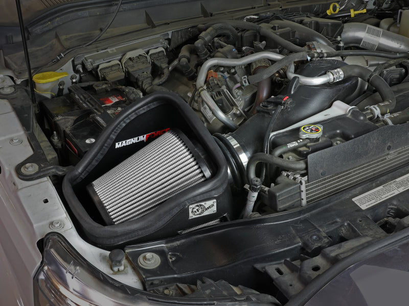 aFe MagnumFORCE Intakes Stage-2 PDS AIS PDS Ford Diesel Trucks 11-15 V8-6.7L (td) aFe Cold Air Intakes  AXOPROS