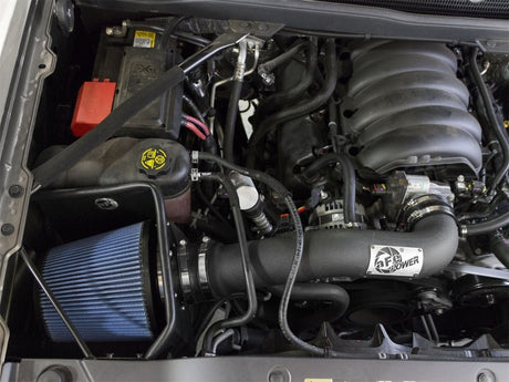 aFe MagnumFORCE Stage-2 PRO 5R CAI 14-17 GM Silverado/Sierra 1500 5.3L/6.2L w/Electric Fan aFe Cold Air Intakes  AXOPROS
