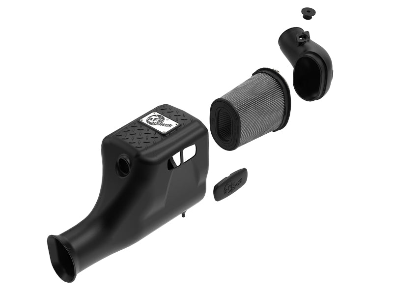 aFe MagnumForce Stage 2 Si Cold Intake System w/PDS 03-07 Ford Diesel Trucks V8-6.0L aFe Cold Air Intakes  AXOPROS