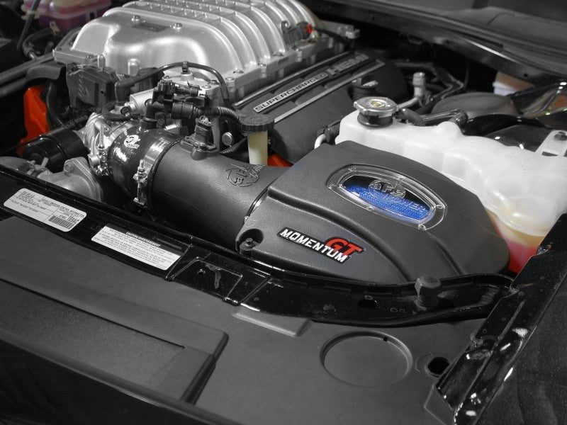 aFe Momentum Air Intake System PRO 5R w/ Extra Filter 2015 Dodge Challenger SRT Hellcat 6.2L (sc) aFe Cold Air Intakes  AXOPROS