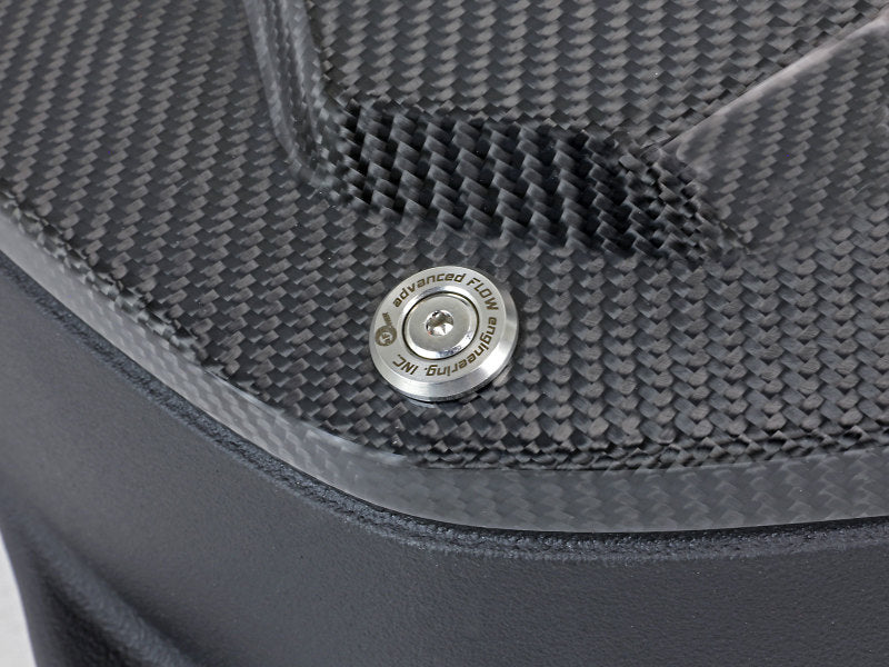 aFe Momentum Black Series Carbon Fiber Pro 5R Air Intake System BMW M5 (F90) 18-19 aFe Cold Air Intakes  AXOPROS