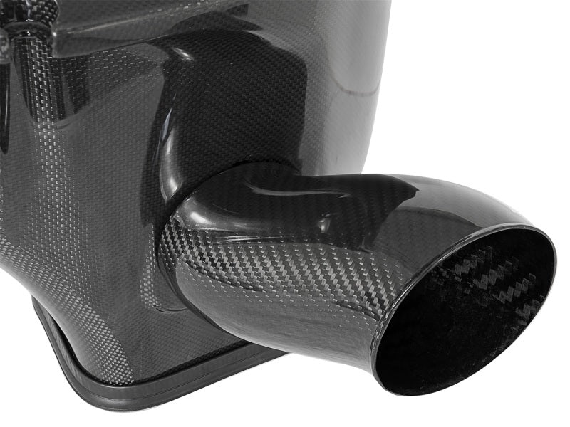 aFe Momentum GT Carbon Fiber Dynamic Air Scoop 15-18 Dodge Challenger V6-3.6L/V8-5.7L/6.4L HEMI aFe Air Intake Components  AXOPROS