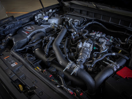 aFe Momentum GT Cold Air Intake System w/ Pro DRY S Filter Ford Bronco 2021 V6-2.7L (tt) aFe Cold Air Intakes  AXOPROS