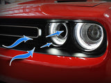 aFe Momentum GT Dynamic Air Scoop Dodge Challenger 15-20 - Red aFe Air Intake Components  AXOPROS