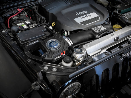 aFe Momentum GT Pro 5R Cold Air Intake System 12-18 Jeep Wrangler JK V6 3.6L aFe Cold Air Intakes  AXOPROS