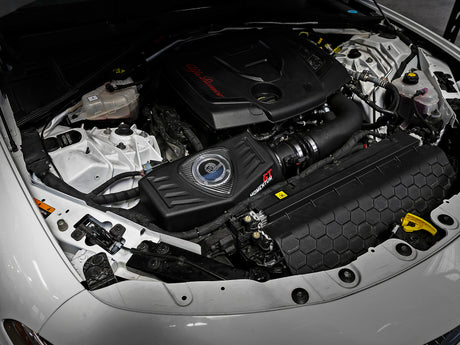 aFe Momentum GT Pro 5R Cold Air Intake System 2017 Alfa Romeo Giulia I4 2.0L (t) aFe Cold Air Intakes  AXOPROS