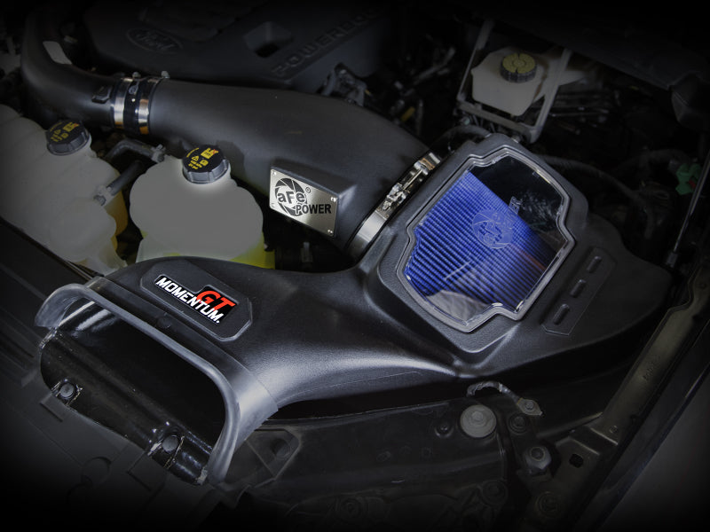 aFe Momentum GT Pro 5R Cold Air Intake System 2021-2022 Ford F-150 V6-3.5L (tt) PowerBoost aFe Cold Air Intakes  AXOPROS