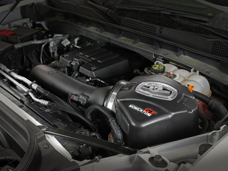 aFe Momentum GT Pro DRY S Cold Air Intake System 19-20 GM Silverado/Sierra 1500 2.7L 4 CYL aFe Cold Air Intakes  AXOPROS