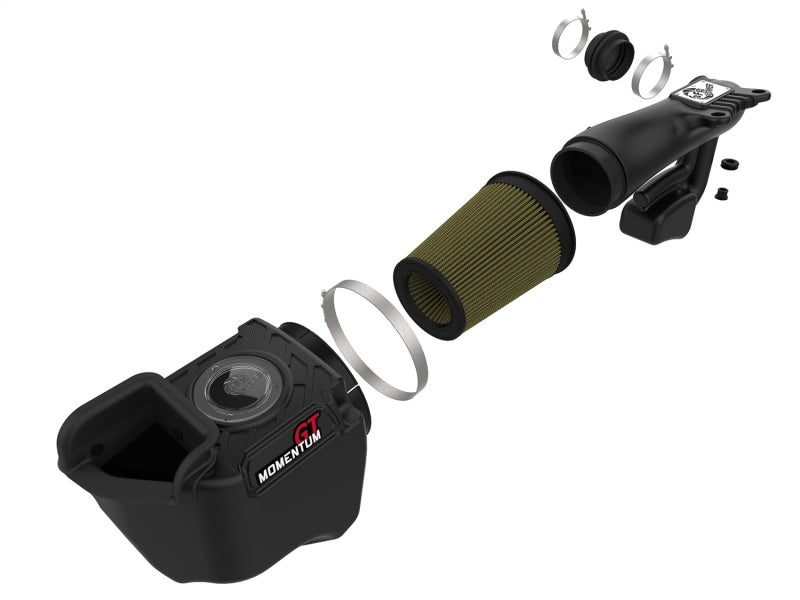 aFe Momentum GT Pro GUARD 7 Cold Air Intake System 12-18 Jeep Wrangler JK V6 3.6L aFe Cold Air Intakes  AXOPROS