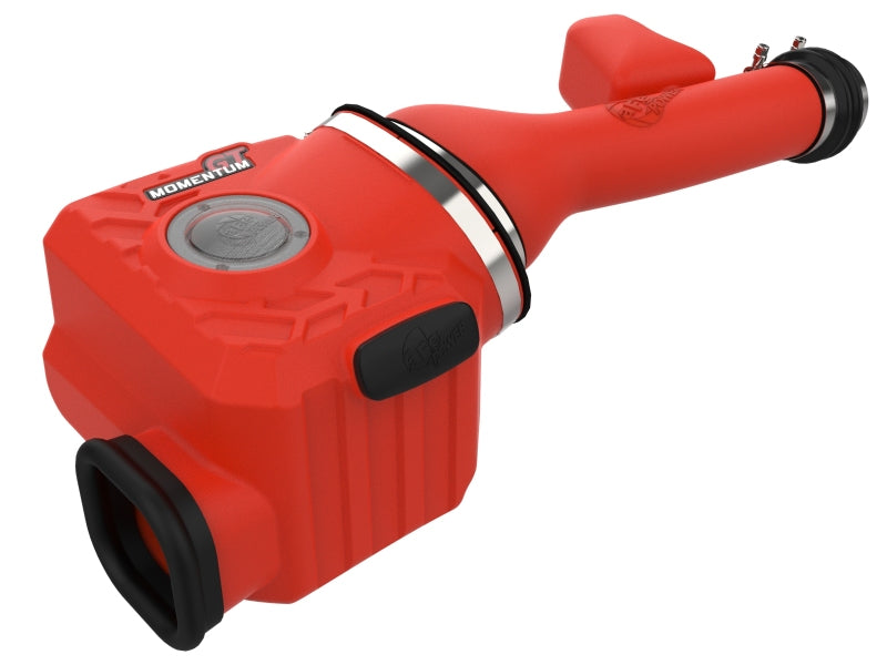 Momentum GT Red Edition Cold Air Intake System w/ Pro DRY S Filter Toyota FJ Cruiser 07-23 V6-4.0L aFe Cold Air Intakes  AXOPROS