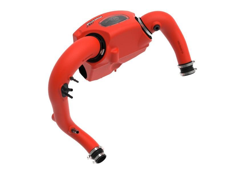 aFe Momentum GT Red Pro Dry S Cold Air Intake System 20-23 Ford Explorer ST V6-3.0L TT aFe Cold Air Intakes  AXOPROS