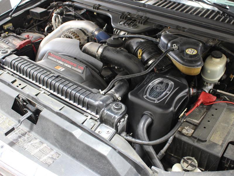aFe Momentum HD PRO 10R Stage-2 Si Intake 03-07 Ford Diesel Trucks V8-6.0L (td) aFe Cold Air Intakes  AXOPROS