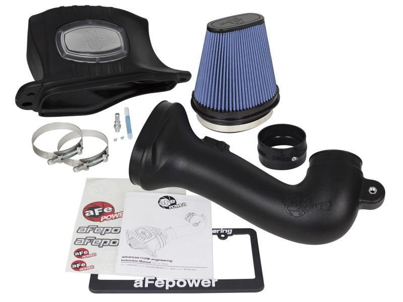 aFe Momentum Pro 5R Cold Air Intake System 15-17 Chevy Corvette Z06 (C7) V8-6.2L (sc) aFe Cold Air Intakes  AXOPROS