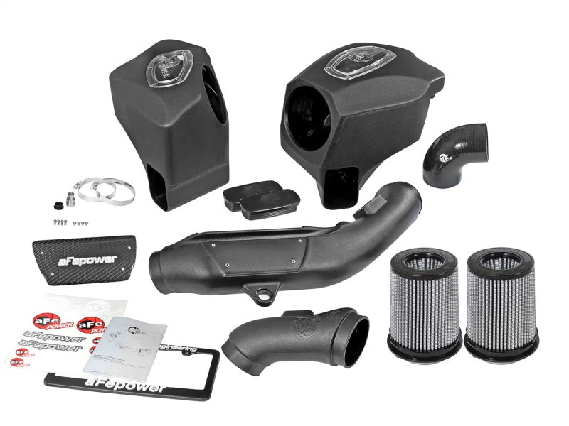 aFe Momentum Pro DRY S Cold Air Intake System 15-18 BMW M3/M4 (F80/82/83) L6 3.0L (tt) S55 aFe Cold Air Intakes  AXOPROS
