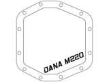 aFe POWER 2021 Ford Bronco w/ Dana M220 Differential Cover Black Street Series w/ Machined Fins aFe Diff Covers  AXOPROS