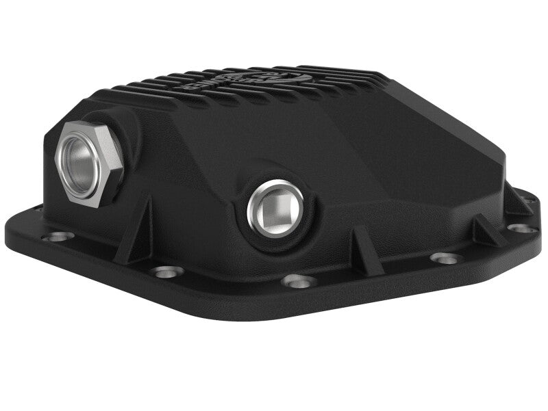 aFe POWER 2021 Ford Bronco w/ Dana M220 Differential Cover Black Street Series w/ Machined Fins aFe Diff Covers  AXOPROS