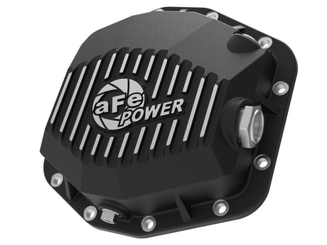 aFe POWER 2021 Ford Bronco w/ Dana M220 Differential Cover Black Street Series w/ Machined Fins aFe Diff Covers  AXOPROS
