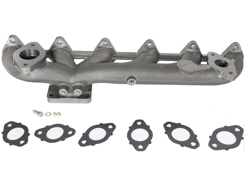 aFe Power BladeRunner Ductile Iron Exhaust Manifold w/ EGR 07.5-15 Dodge Diesel Trucks L6-6.7L (td) aFe Headers & Manifolds  AXOPROS