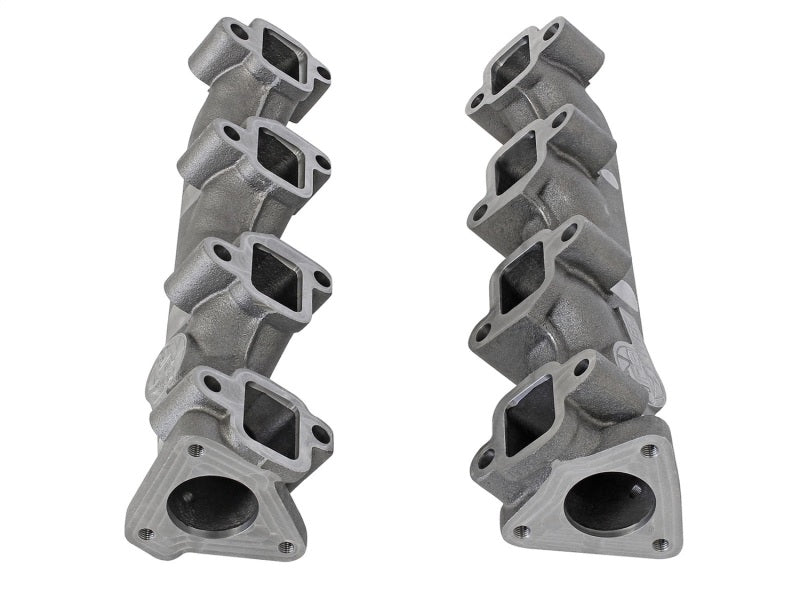 aFe Power BladeRunner Ported Ductile Iron Exhaust Manifold 01-16 GM Diesel Trucks V8-6.6L (td) aFe Headers & Manifolds  AXOPROS