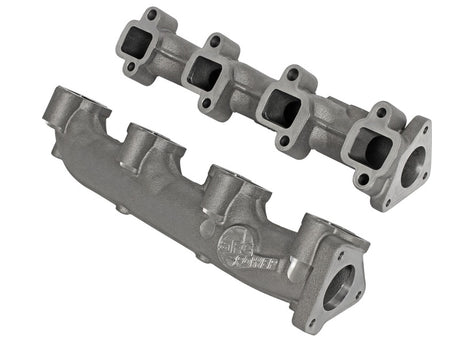 aFe Power BladeRunner Ported Ductile Iron Exhaust Manifold 01-16 GM Diesel Trucks V8-6.6L (td) aFe Headers & Manifolds  AXOPROS