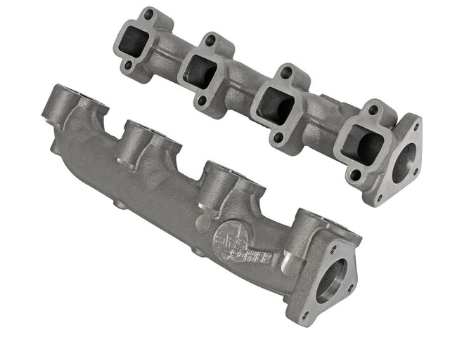 aFe Power BladeRunner Ported Ductile Iron Exhaust Manifold 01-16 GM Diesel Trucks V8-6.6L (td) aFe Headers & Manifolds  AXOPROS