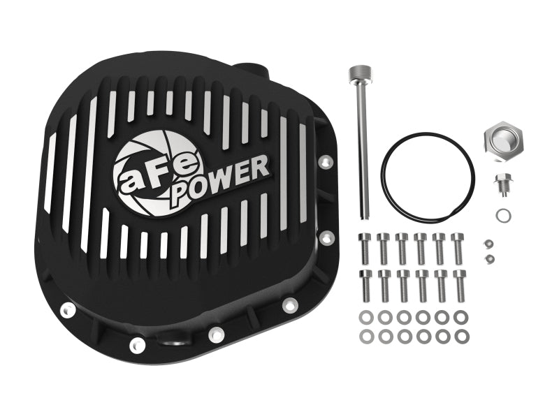 aFe Power Cover Diff Rear Machined COV Diff R Ford Diesel Trucks 86-11 V8-6.4/6.7L (td) Machined aFe Diff Covers  AXOPROS