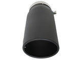 aFe Power MACH Force-Xp 5in In x 6in Out x 15in L Bolt-On 409 SS Exhaust Tip - Black aFe Catback  AXOPROS