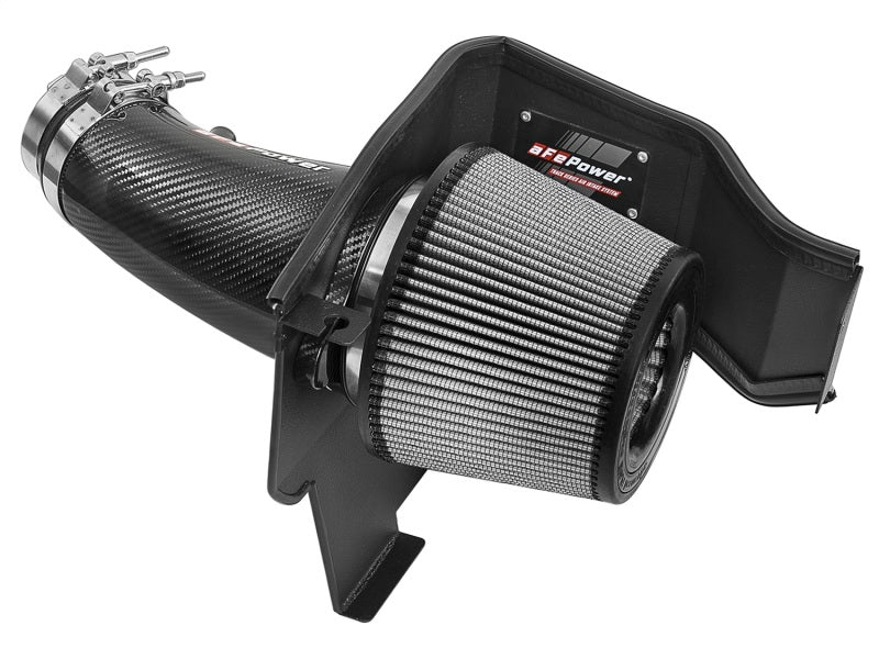 aFe POWER Magnum FORCE Carbon Fiber Stage 2 Pro Dry S CAIS - 11-18 Dodge Challenger/Charger V8-6.4L aFe Cold Air Intakes  AXOPROS