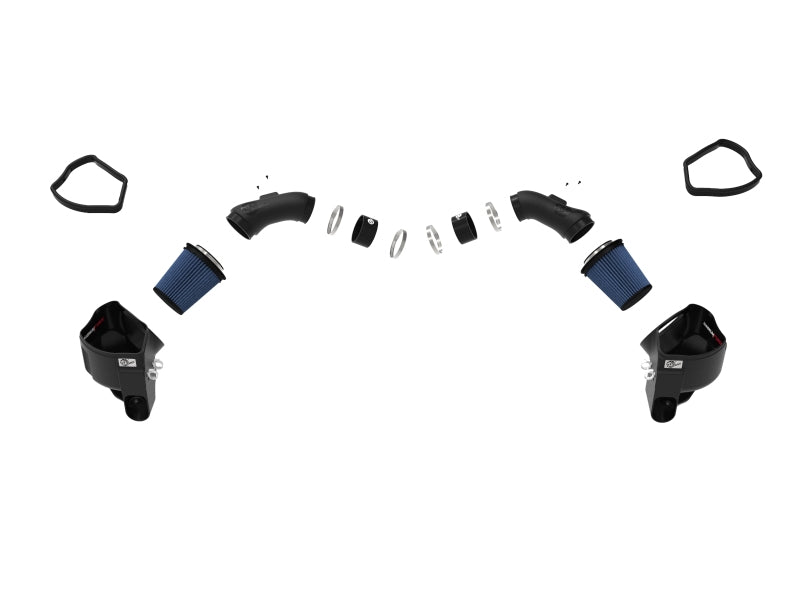 aFe POWER Magnum FORCE Stage-2 Pro 5R Cold Air Intake System 12-19 BMW M5 (F10) / M6 (F12/13) aFe Cold Air Intakes  AXOPROS