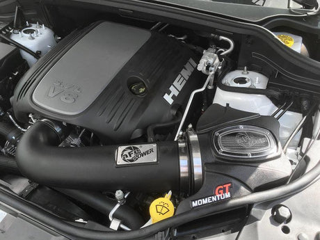 aFe POWER Momentum GT Pro DRY S Cold Air Intake System 11-17 Jeep Grand Cherokee (WK2) V8 5.7L HEMI aFe Cold Air Intakes  AXOPROS