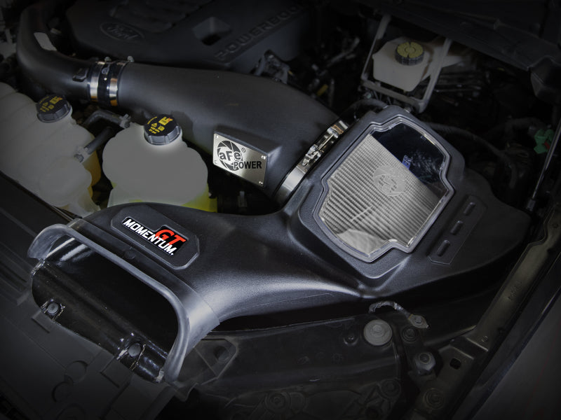 aFe POWER Momentum GT Pro Dry S Intake System 21-22 Ford F-150 V6-3.5L (tt) PowerBoost aFe Cold Air Intakes  AXOPROS