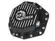 aFe Power Pro Ser Rear Diff Cover Black w/Mach Fins 2017 Ford Diesel Trucks V8-6.7L(td) Dana M275-14 aFe Diff Covers  AXOPROS