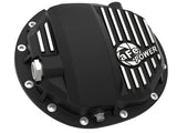 aFe Power Pro Series AAM 9.5/9.76 Rear Diff Cover Black w/Mach Fins 14-19 GM Silverado/Sierra 1500 aFe Diff Covers  AXOPROS