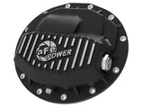 aFe Power Pro Series Rear Differential Cover Black w/ Machined Fins 13-18 RAM Diesel Trucks L6-6.7L aFe Diff Covers  AXOPROS