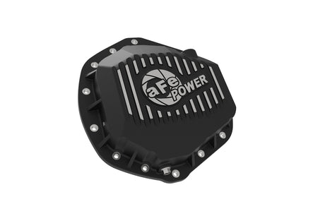 aFe Power Pro Series Rear Differential Cover Black w/ Machined Fins 14-18 Dodge Trucks 2500/3500 aFe Diff Covers  AXOPROS